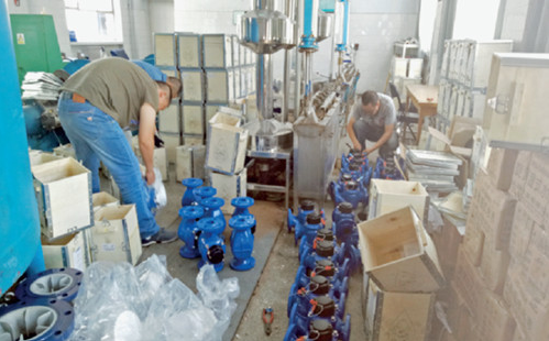 水表檢定站表務(wù)管理系統(tǒng)投入使用