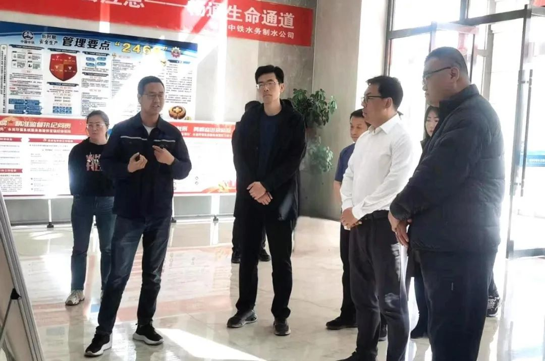銀川市西夏區(qū)委副書記、區(qū)長(zhǎng)王川調(diào)研銀川中鐵水務(wù)制水公司